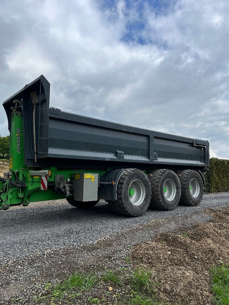Remorque porte container Joskin, Ophalen, Transport