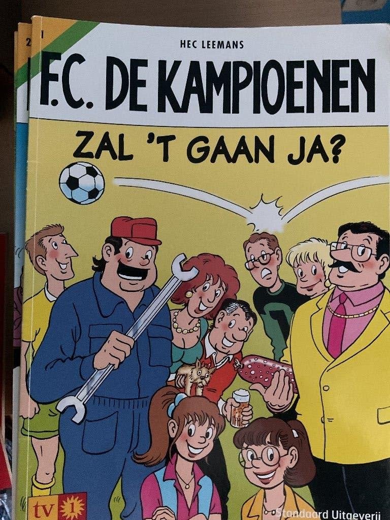 Strips FC De Kampioenen, Meerdere stripboeken, Ophalen, Gelezen, Hec Leemans