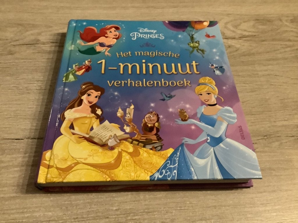Disney Prinses het magische 1-minuut verhalenboek, Boeken, Jongen of Meisje, Ophalen of Verzenden, Zo goed als nieuw, Disney