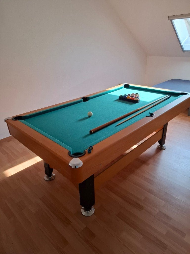 Pooltafel, Sport en Fitness, Biljarten en Poolen, Ophalen, Gebruikt, Pooltafel