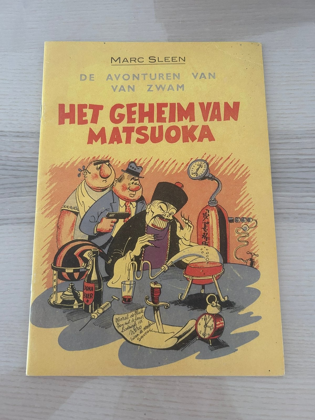 De avonturen van Zwam: Het geheim van Matsuoka, Enlèvement ou Envoi, Comme neuf