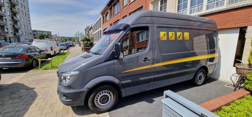 Mercedes-Benz Sprinter 316d in zeer goede staat., Auto's, Mercedes-Benz, Euro 6, Particulier, Overige carrosserie, 3500 kg