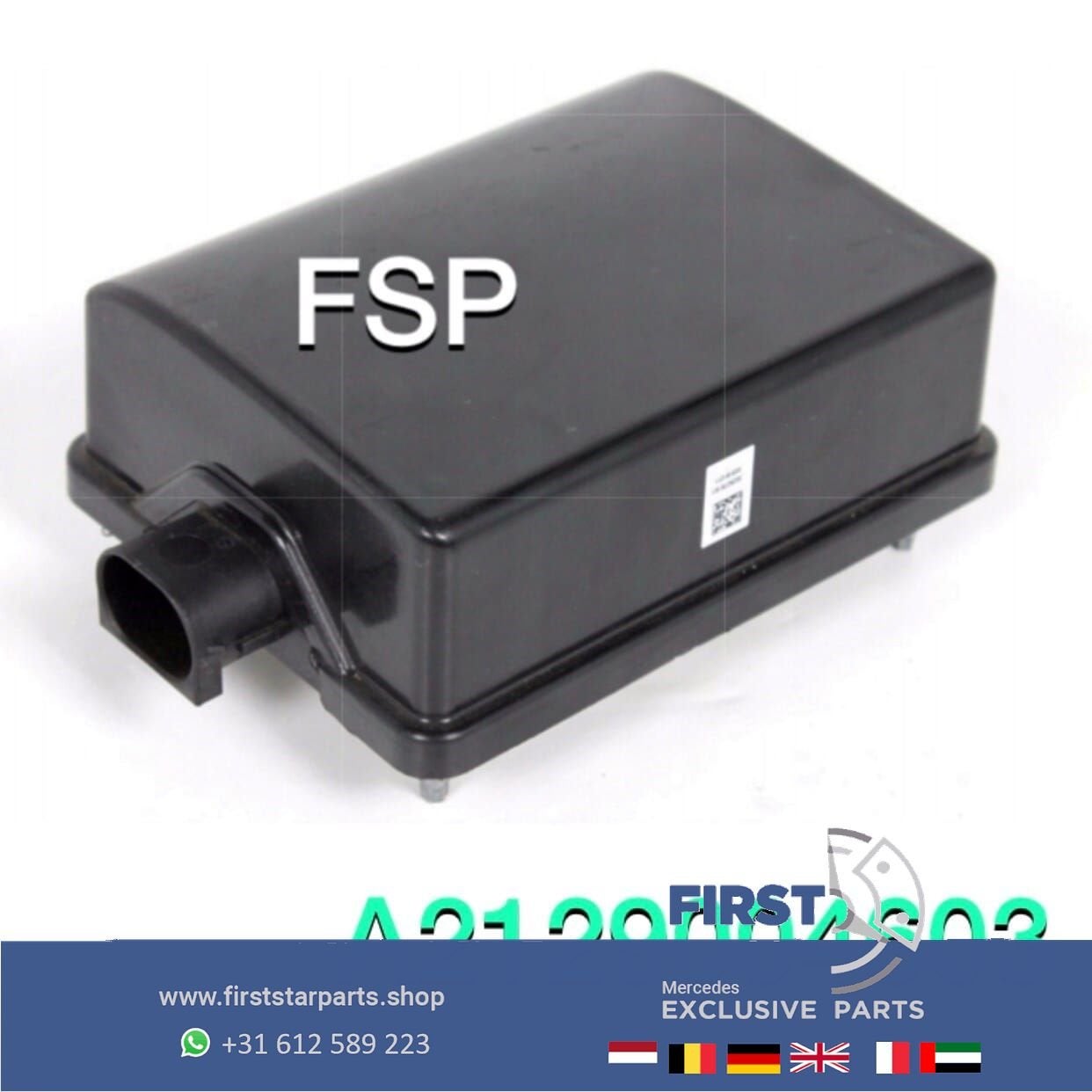 A2129004603 Mercedes radar sensor distronic afstand module, Gebruikt, -, Ophalen of Verzenden, -