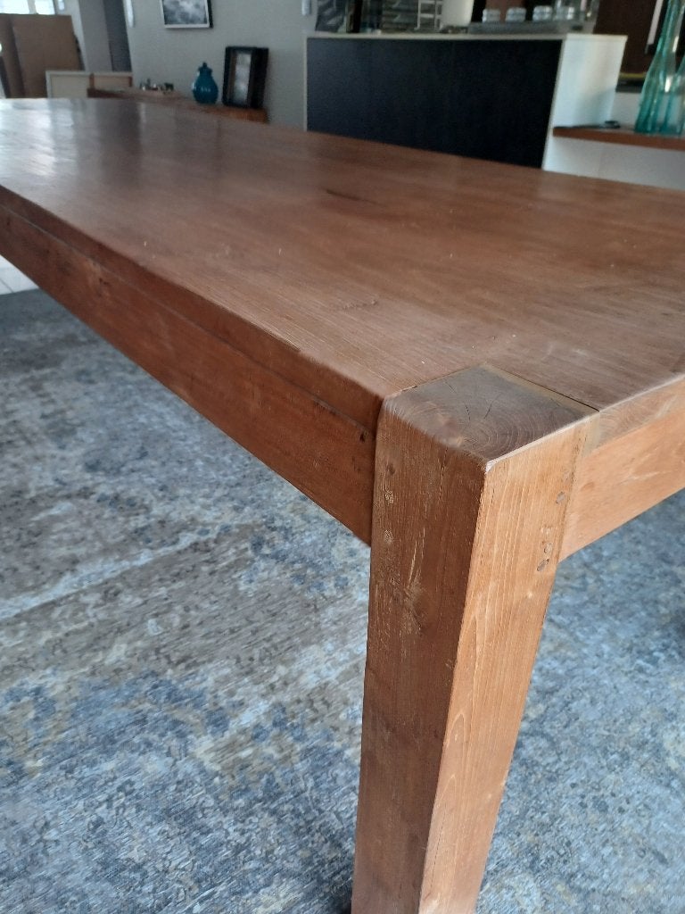 lange tafel, kloostertafel, Ophalen