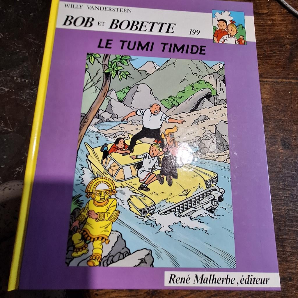 bob et bobette 199 w.vandersteen le tumi timide, Livres, BD, Willy Vandersteen, Une BD, Utilisé, Envoi