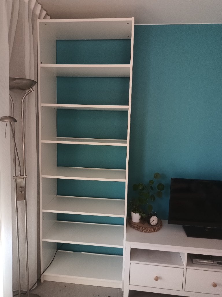 2x Billy boekenkast met verhoging (80x39x237), Ophalen, 200 cm of meer, 150 tot 200 cm, Zo goed als nieuw