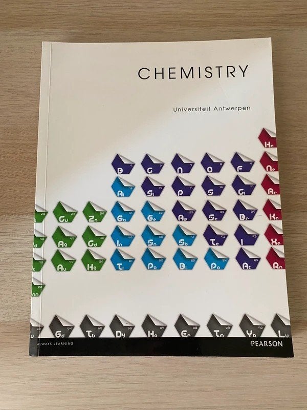 Chemistry (Pearson), Livres, Envoi, Utilisé, Enseignement supérieur, Pearson