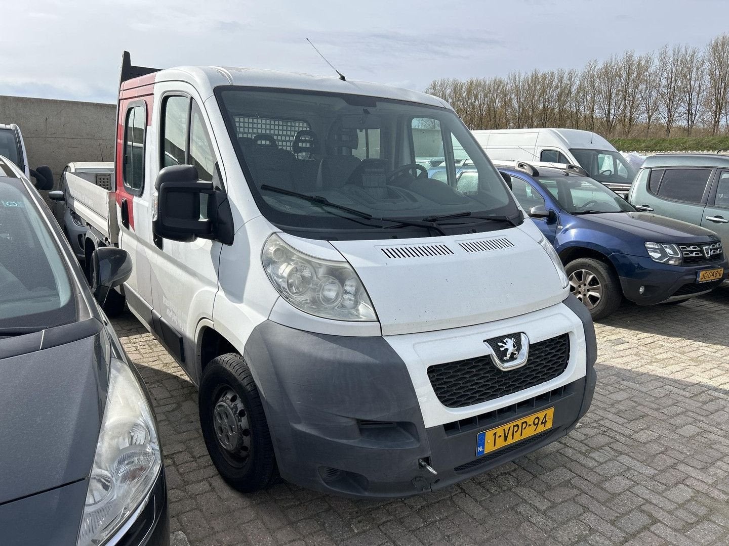 Peugeot Boxer 333 2.2 HDI L2 DC 7P. MOTOR DEFECT | € 2.650,-, Auto's, Wit, Bedrijf, ABS, Te koop