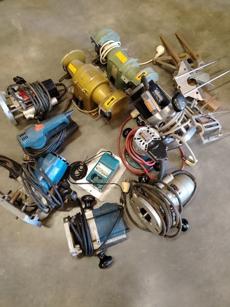 Partij machines, Doe-het-zelf en Bouw, Ophalen, Gebruikt, Overige typen, Overige merken