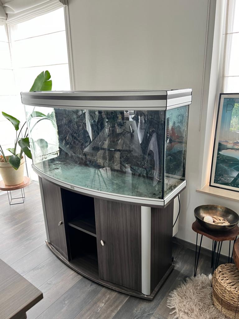 Aquarium 120x50x40 met meubel-Aquatlantis, Dieren en Toebehoren, Ophalen, Gebruikt, Leeg aquarium, Aquatlantis