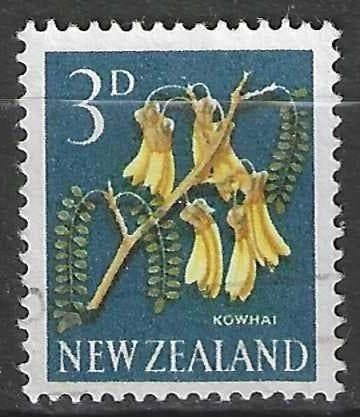 Nouvelle-Zélande 1960/1967 - Yvert 387 - The Kowai Fru (ST), Timbres & Monnaies, Timbres | Océanie, Envoi, Affranchi