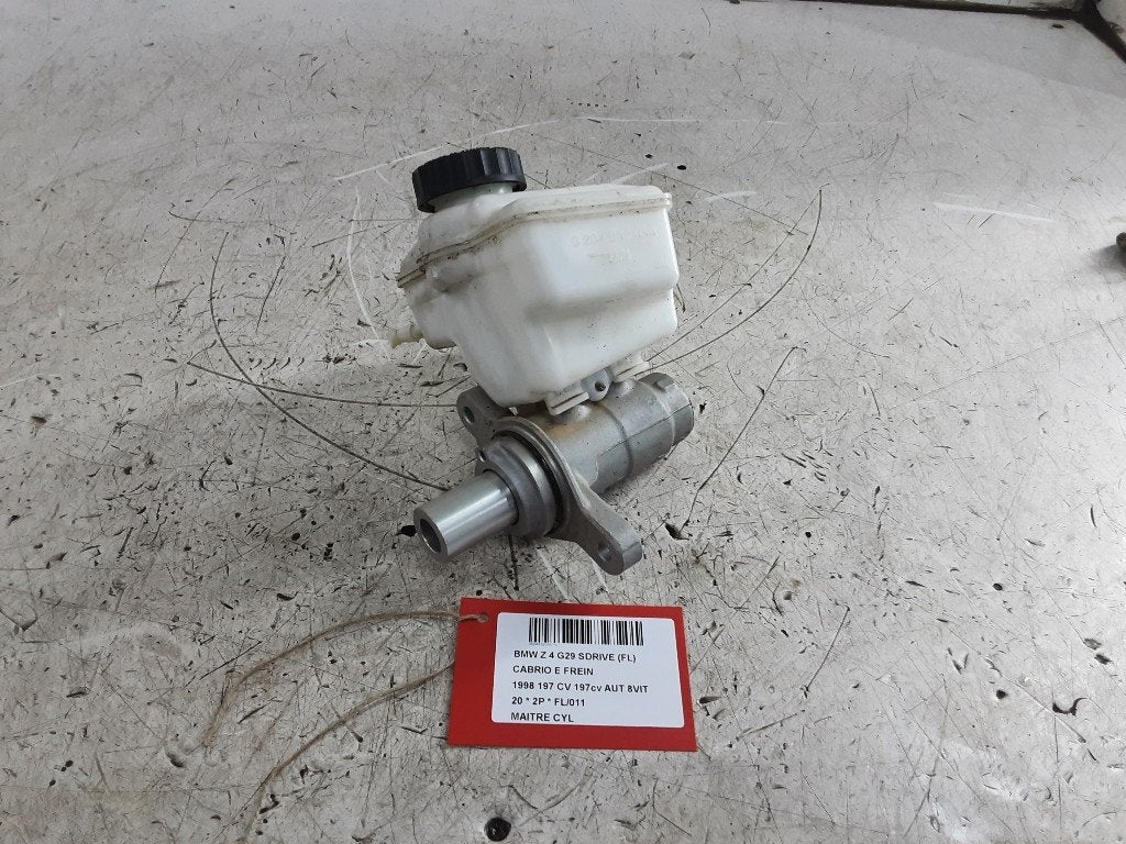 MAITRE CYLINDRE DE FREIN BMW Z4 Roadster (G29) (0204838050), Mevr. I. Hauben, Utilisé, BMW, Rue de l'Espoir 34 34
4030  GRIVEGNÉE, BE
