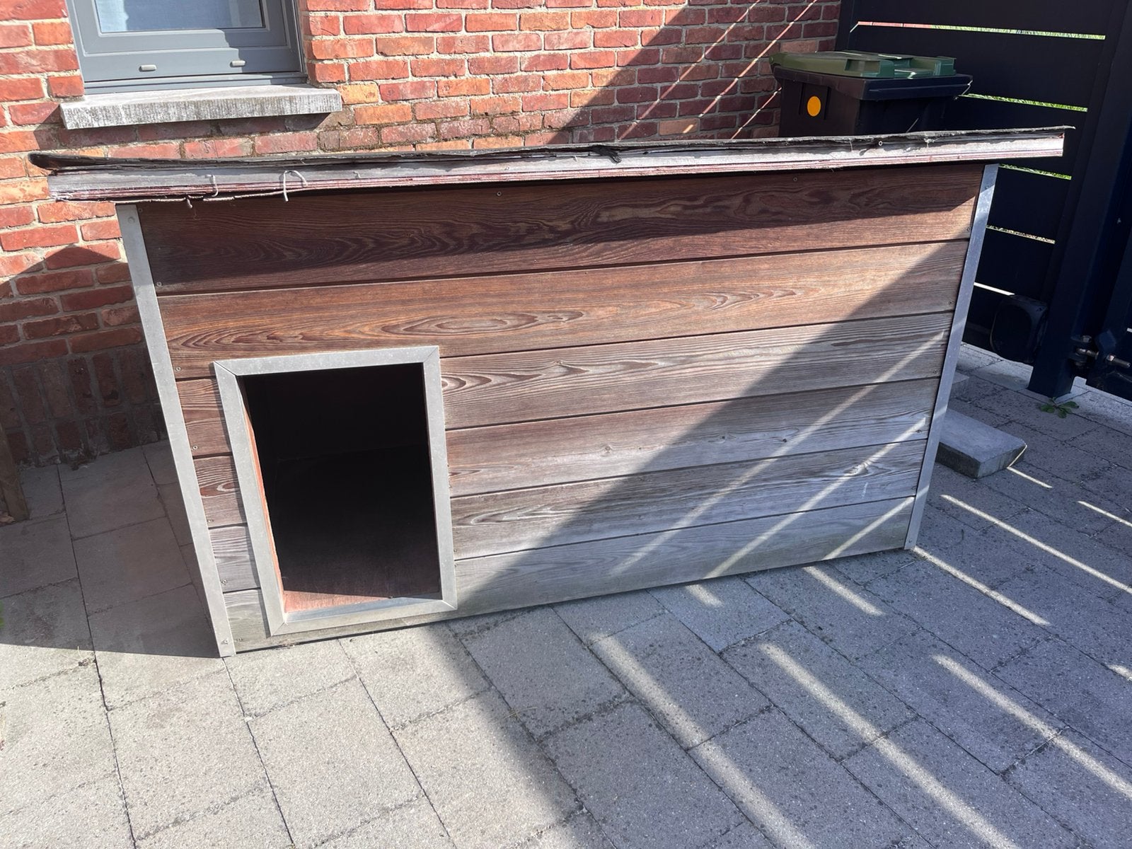 Hondenkot buuten, Dieren en Toebehoren, Hondenhokken, Ophalen, Gebruikt, 65 tot 100 cm, Hondenhok