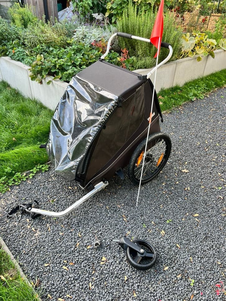 Thule Coaster XT, Vélos & Vélomoteurs, 20 à 40 kg, Comme neuf, Enlèvement, Remorque pour enfant