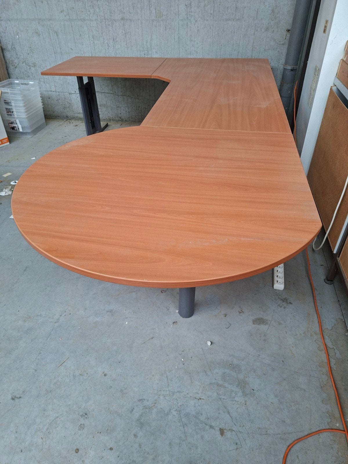 Bureau + bijzettafel, Huis en Inrichting, Bureaus, Ophalen