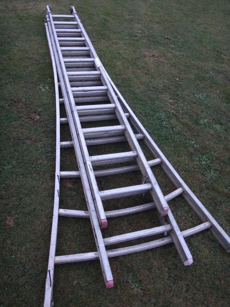 Perfecte ladders, Doe-het-zelf en Bouw, Ladders en Trappen, Ophalen, Gebruikt, Ladder, Opvouwbaar of Inschuifbaar