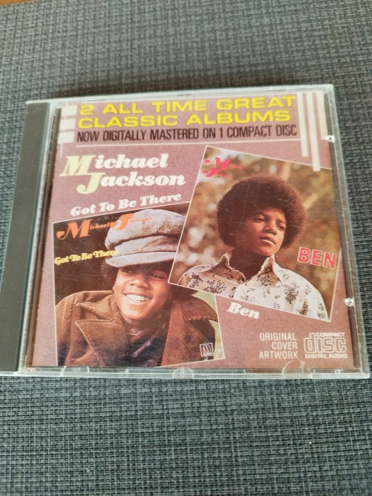 Cd Michael Jackson Got to be there, Ophalen