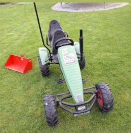 Berg go-cart John Deere, Kinderen en Baby's, Ophalen, Gebruikt, Trapvoertuig