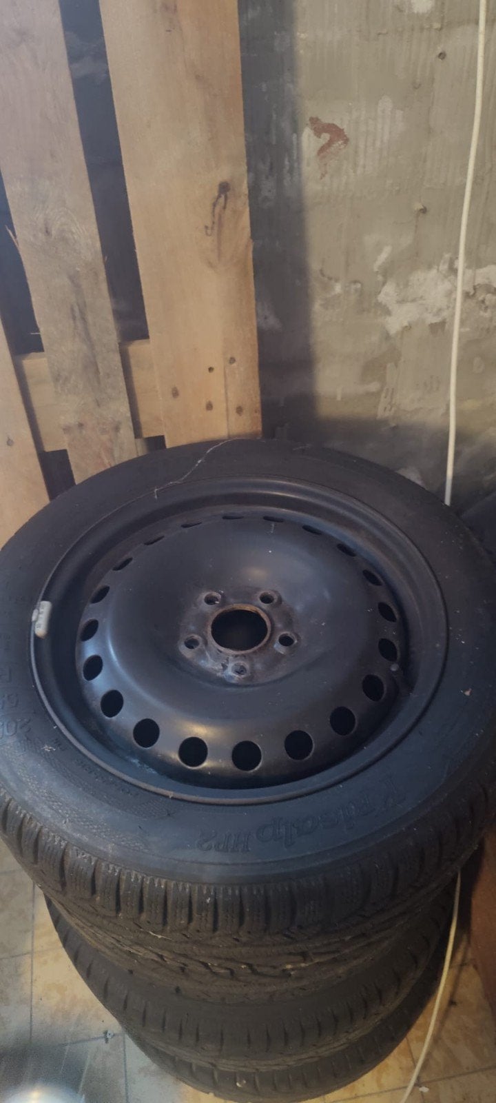 winterbanden set ford 5x108, Auto diversen, Ophalen