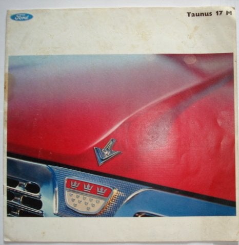 Ford Taunus 17 M 1966 Brochure Catalogue Prospekt, Envoi, Utilisé, Ford