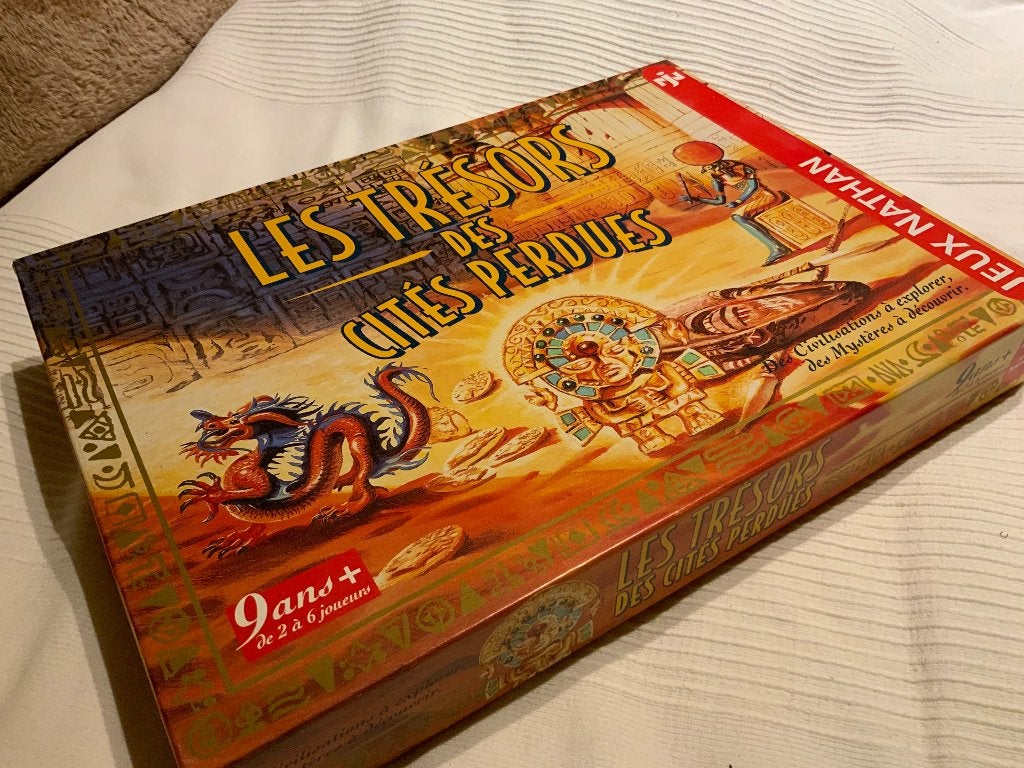 Les trésors des cités perdues - Jeux de société de stratégie, Enlèvement, Comme neuf