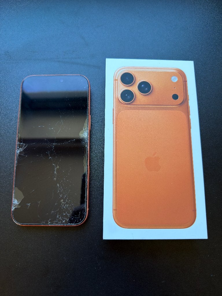 iPhone 17 Pro Max 1 To (écran endommagé), Télécoms, Téléphonie mobile | Apple iPhone, Enlèvement ou Envoi, Autres modèles, 1 TB
