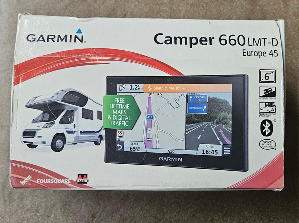 Garmin Camper 660 LMT-D, Autos : Divers, Navigation de voiture, Enlèvement