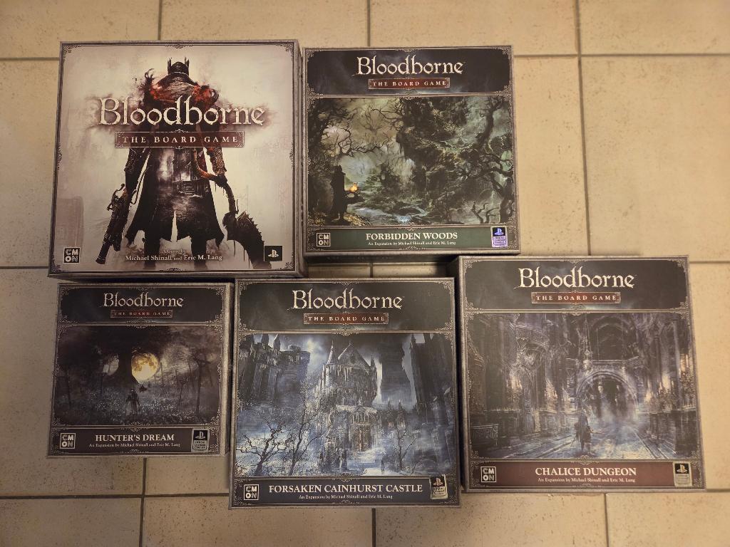 Bloodborne: The Board Game - CMON, Een of twee spelers, Ophalen of Verzenden, Zo goed als nieuw, CMON