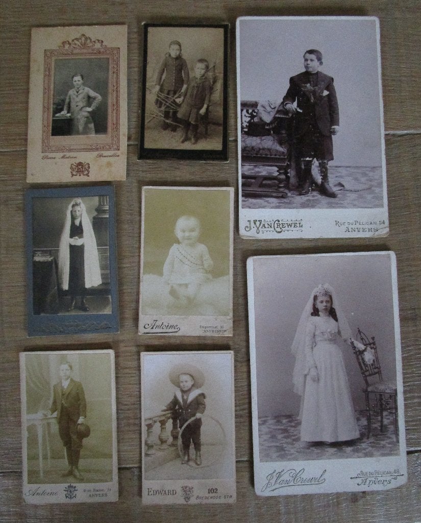 66 CDV kaartjes / visitekaartjes, Ophalen of Verzenden, Voor 1970, Visitekaartje