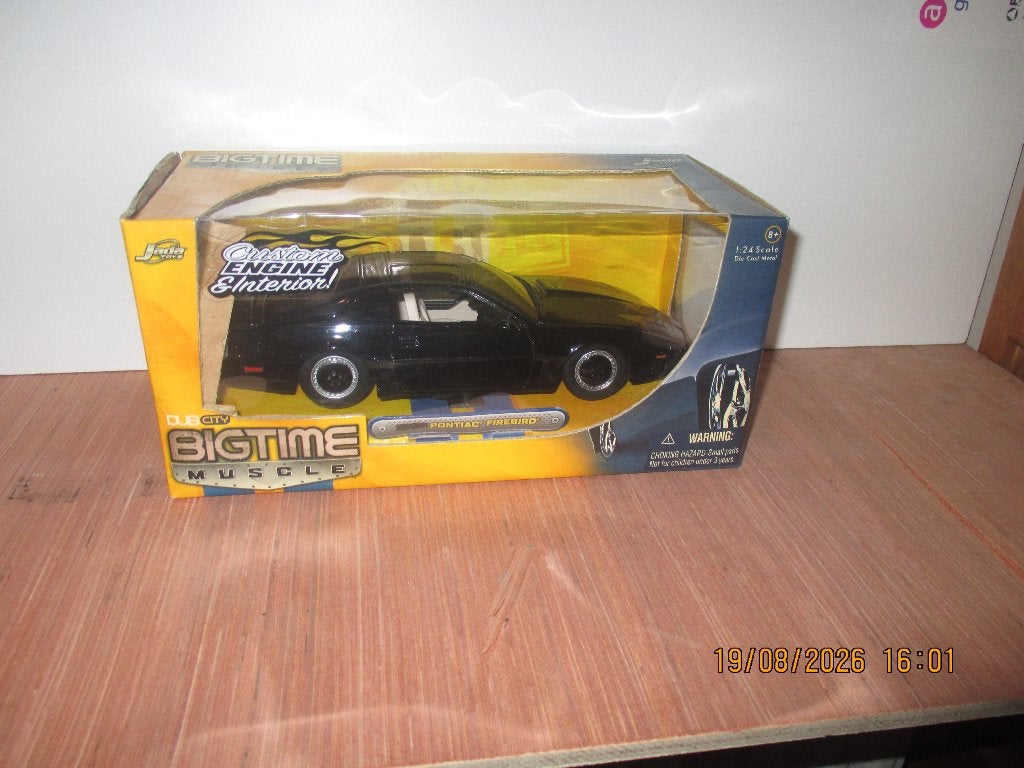 PONTIAC FIREBIRD 1/24, Hobby & Loisirs créatifs, Voitures miniatures | 1:24, Enlèvement, Utilisé, Voiture, Jada