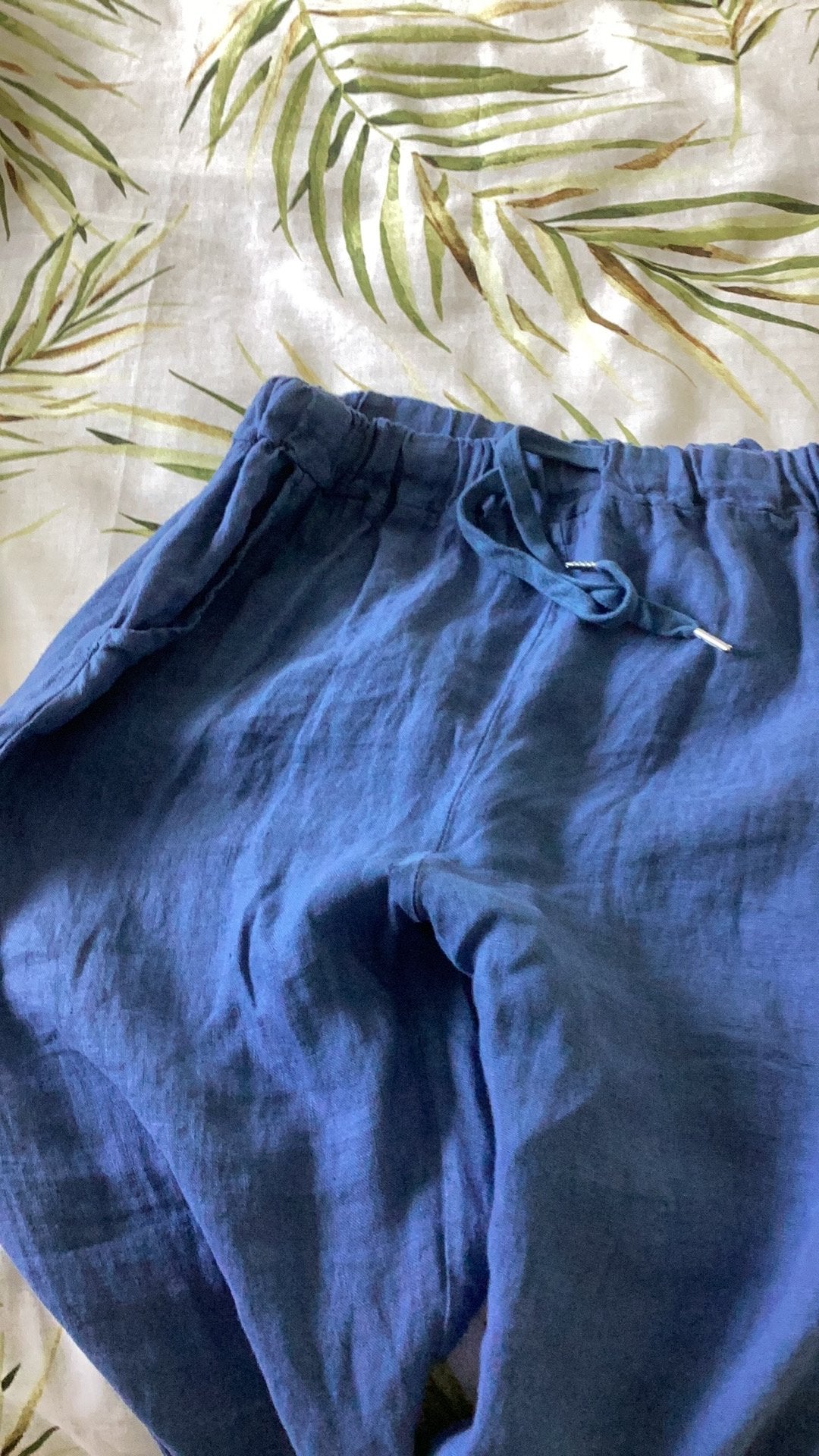 Half lange broek, Trois-quarts, Enlèvement, Bleu, Taille 42/44 (L)