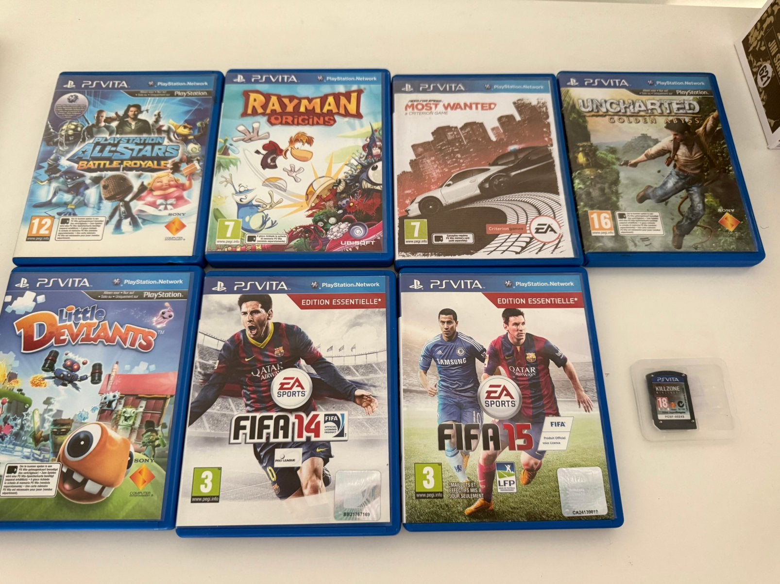 Ps Vita 8 Games, Games en Spelcomputers, Ophalen of Verzenden, Zo goed als nieuw