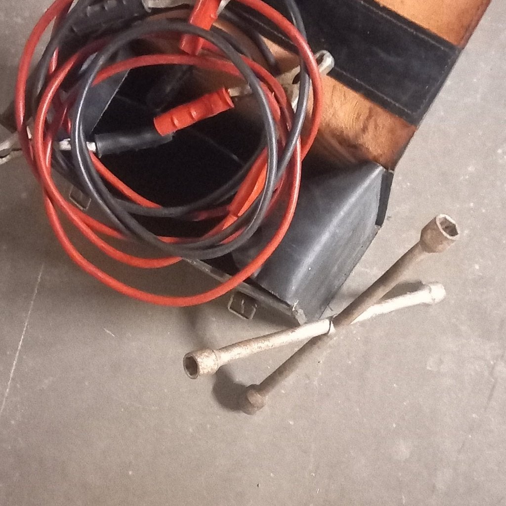 Startkabel/wielsleutel, Enlèvement