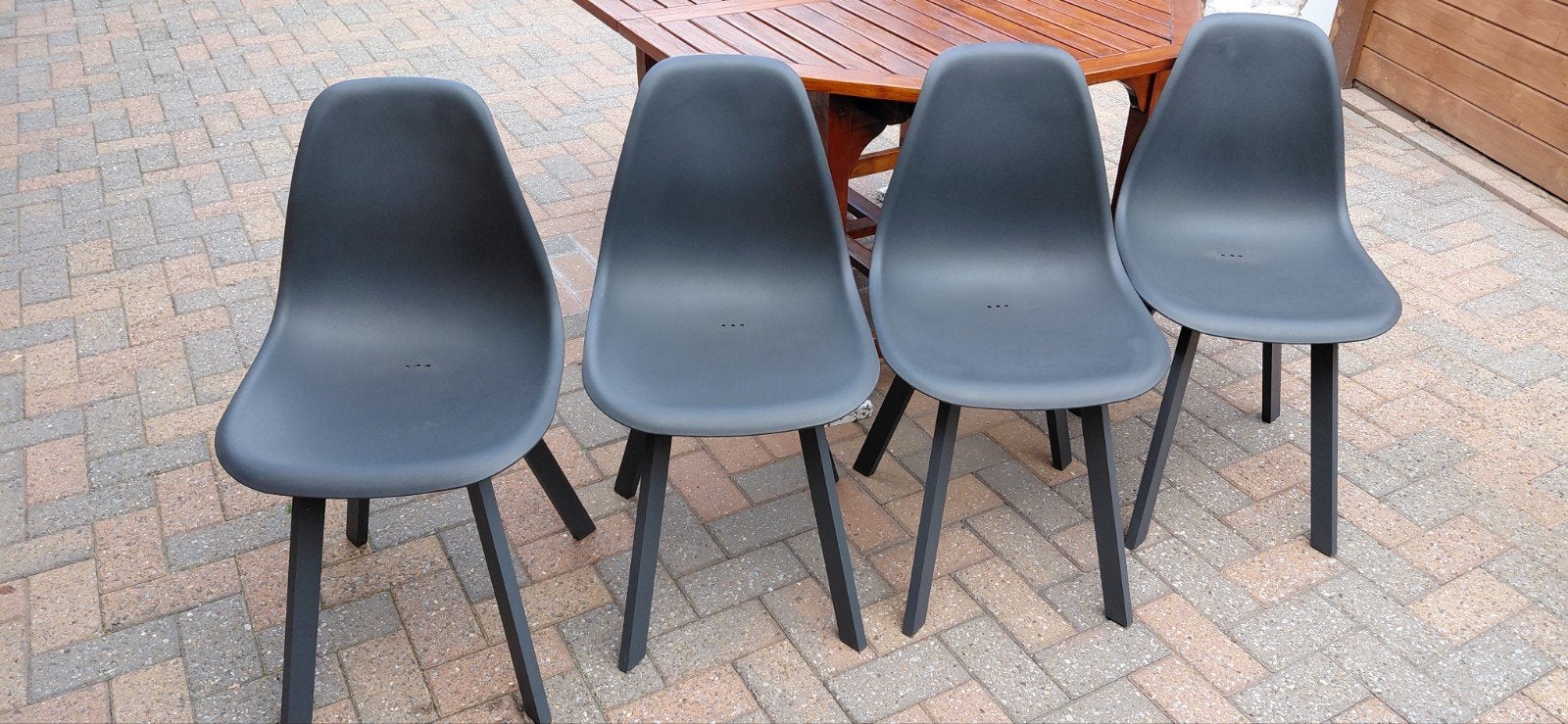 Stoelen voor tuintafel ( perfecte staat), Ophalen, Zo goed als nieuw, Aluminium
