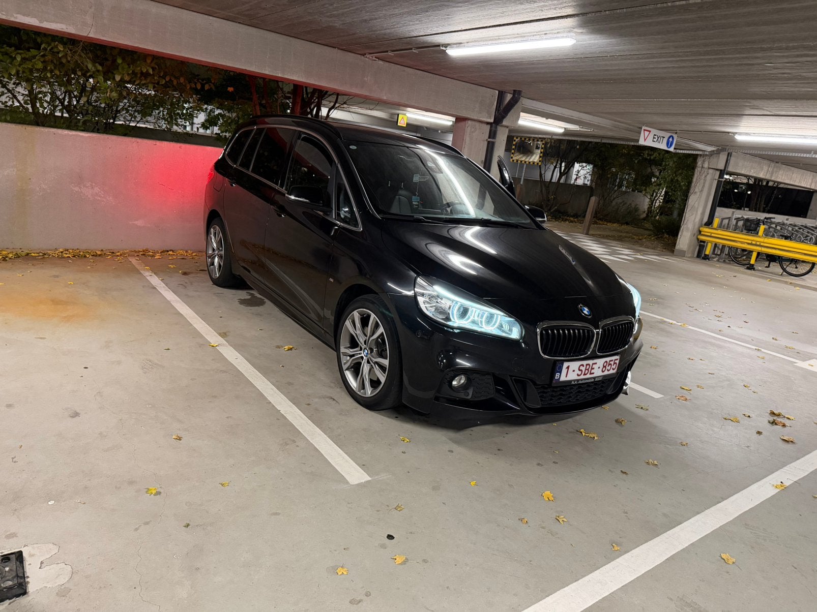 Bmw 220d m packet 7 plaatsen, Autos, BMW, Cuir, Achat, Euro 6, 7 places