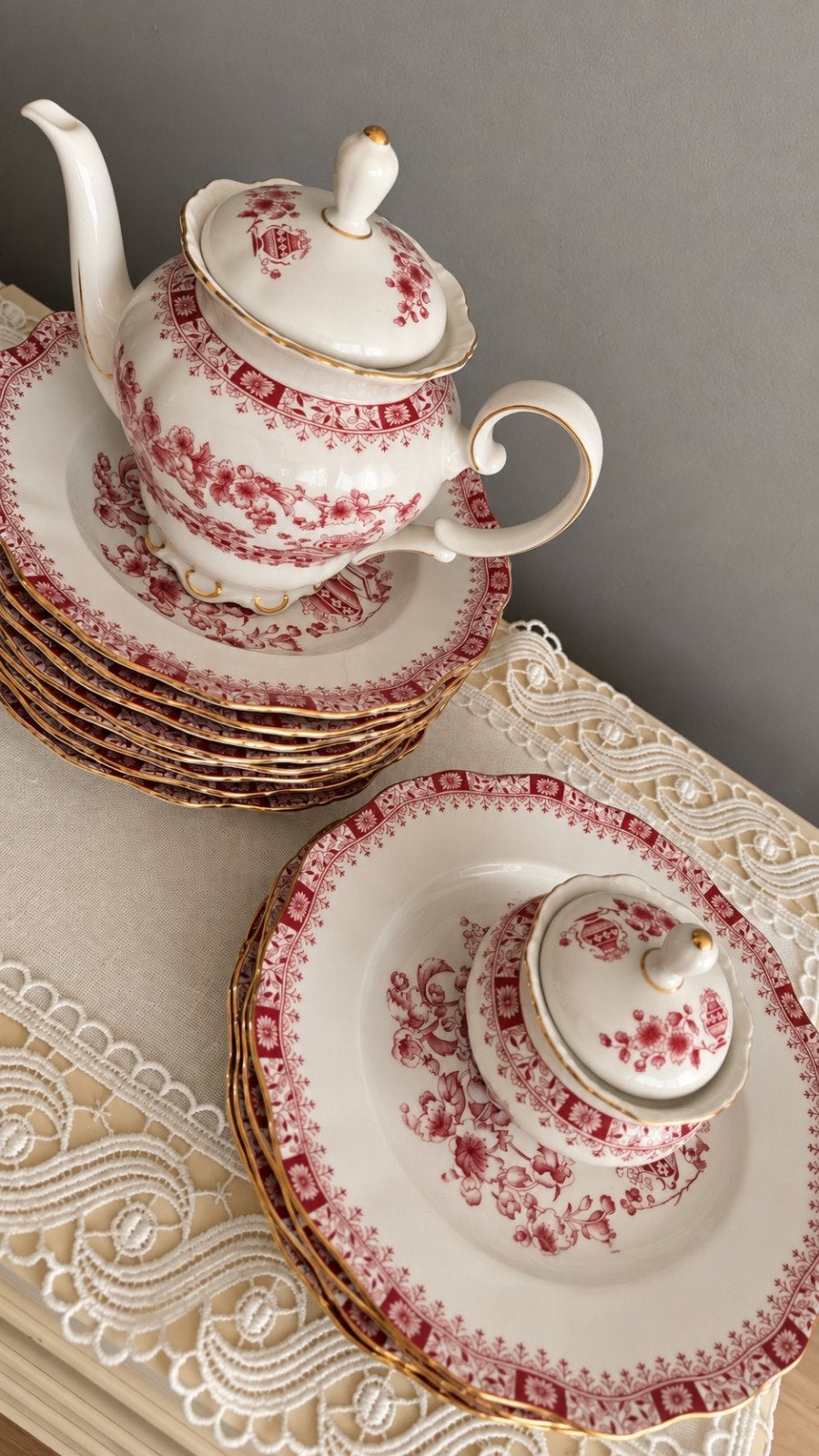 Service en porcelaine, Antiquités & Art, Enlèvement