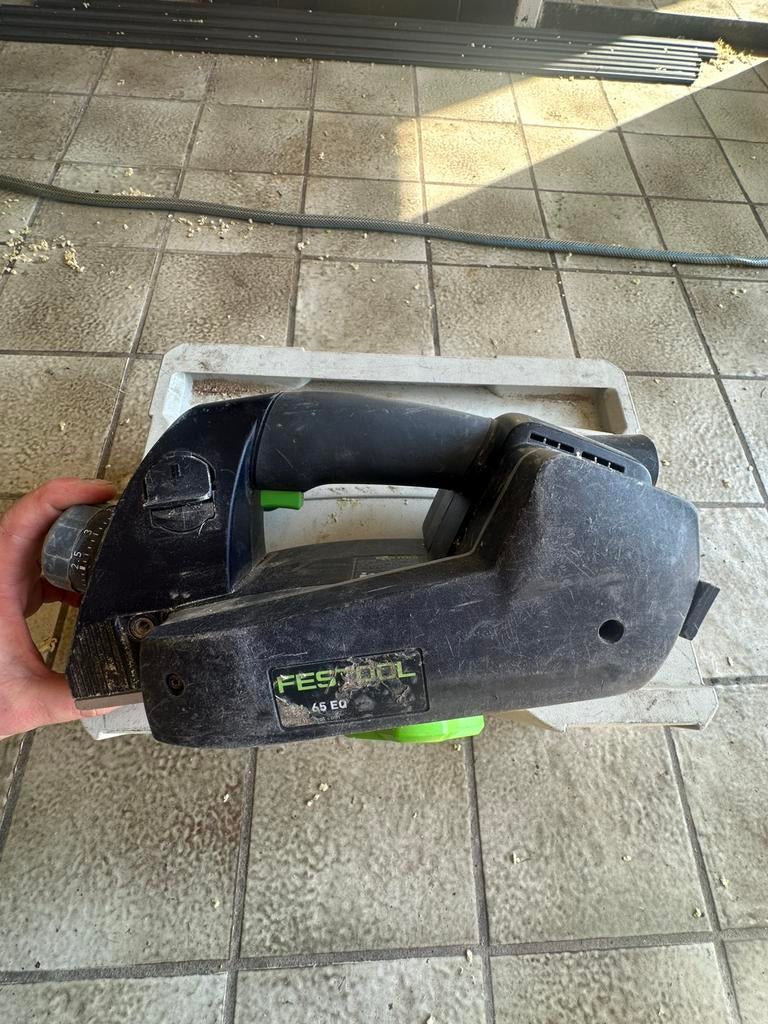 Festool EHL 65 EQ Plus elektrische schaafmachine, Doe-het-zelf en Bouw, Gereedschap | Schuurmachines, Ophalen of Verzenden, Gebruikt