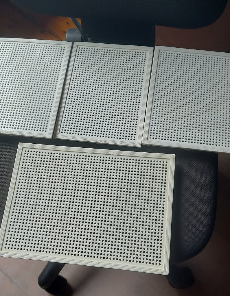 grondplaten steeknagels  vintage, Ophalen, Bouwen