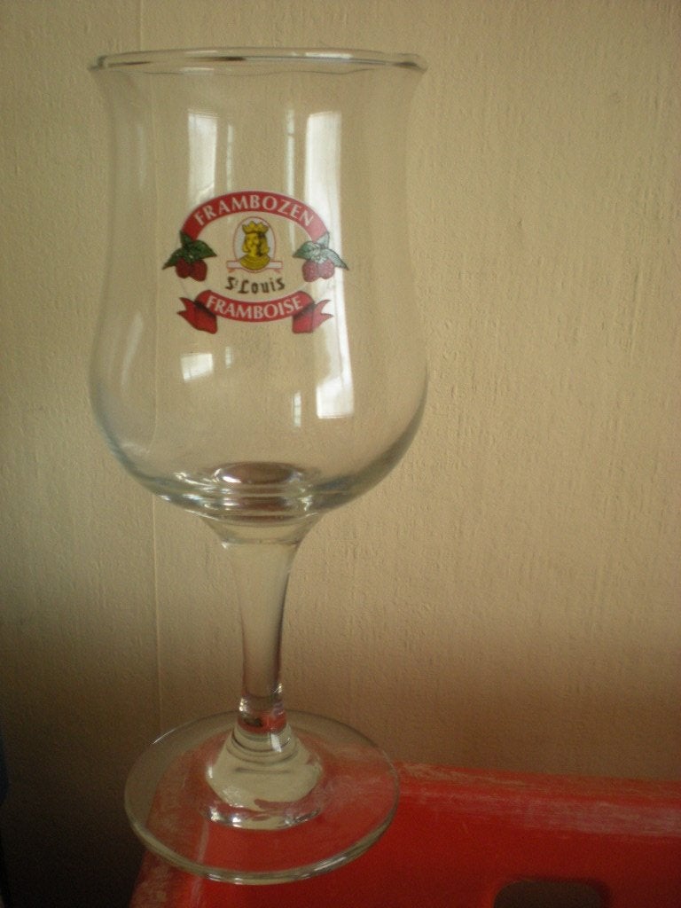 St. LOUIS Frambozen, Ophalen of Verzenden, Zo goed als nieuw, Glas of Glazen