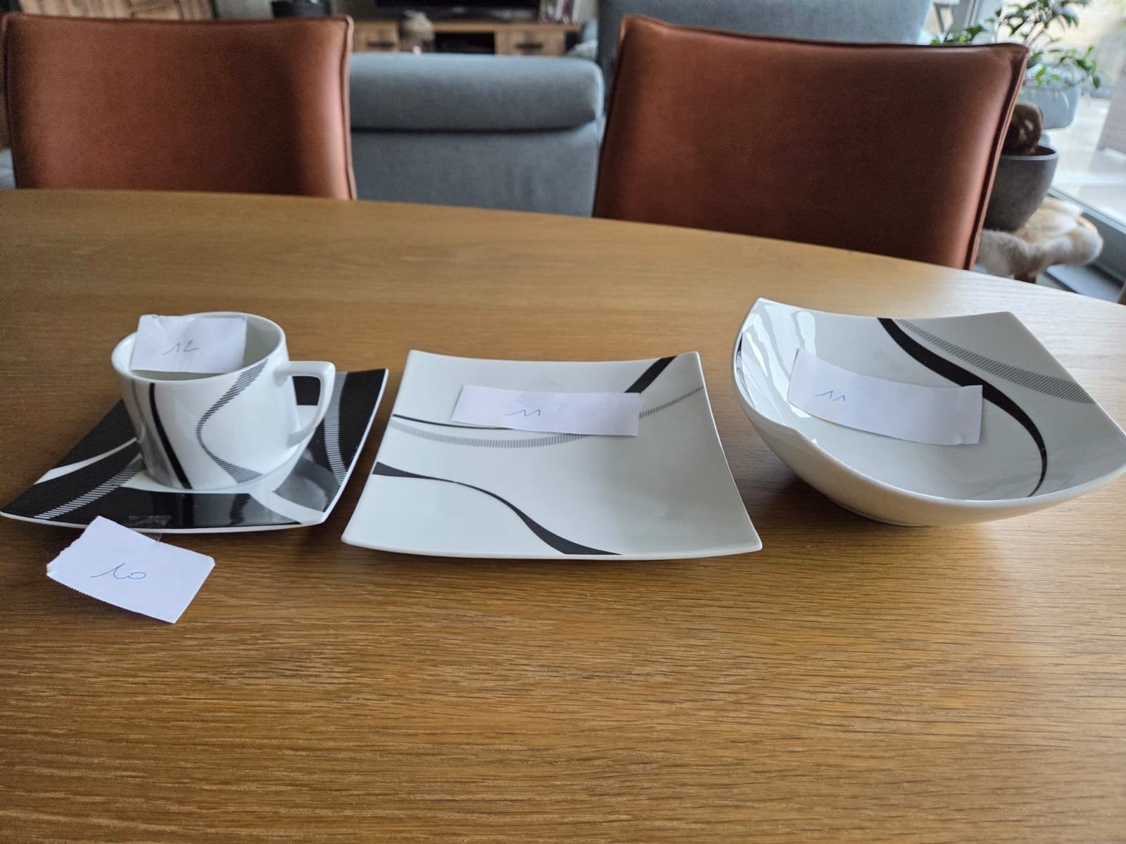 koffie servies + soepborden ., Verzamelen, Ophalen