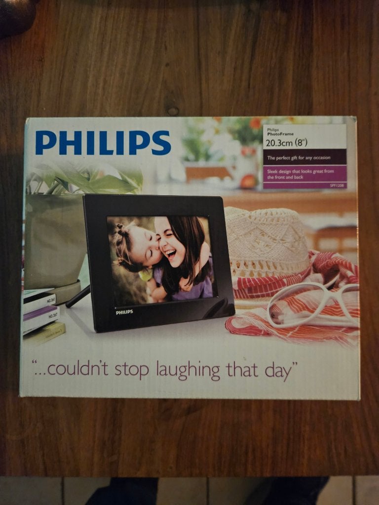 Digitaal PhotoFrame Philips, Audio, Tv en Foto, Ophalen, Zo goed als nieuw, Philips