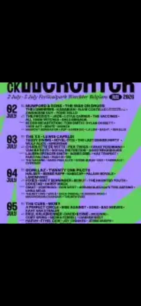 Deux places dimanche 5 juillet festival werchter, Tickets & Billets, Événements & Festivals, Deux personnes