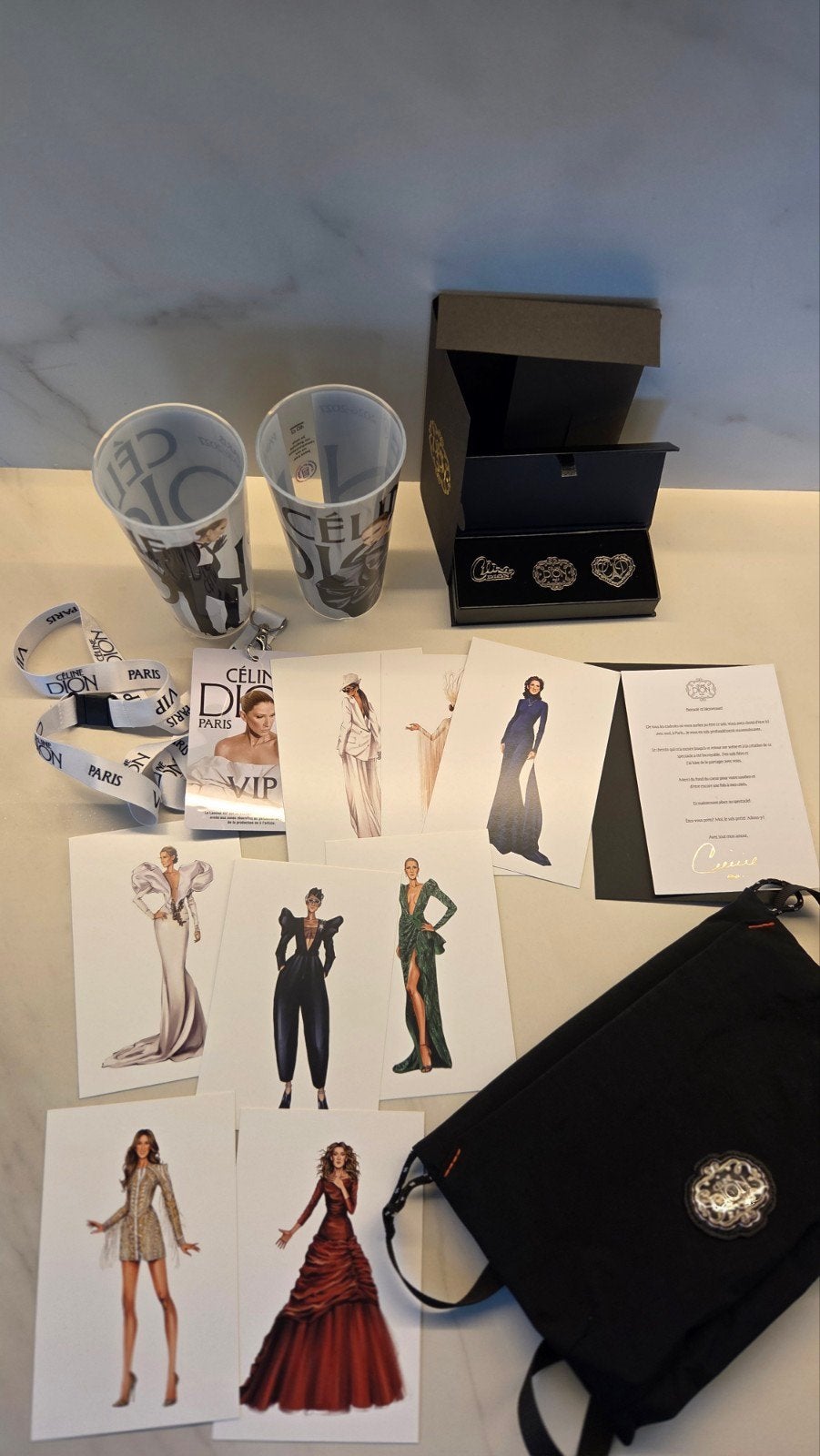 Céline Dion VIP - sac cadeau, Collections, Enlèvement ou Envoi, Neuf