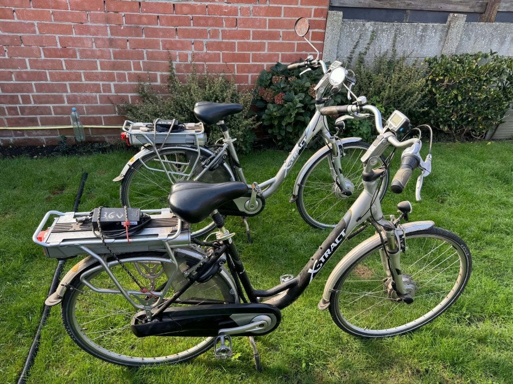 2 electrische fietsen Xtract., Enlèvement, Utilisé, Autres marques