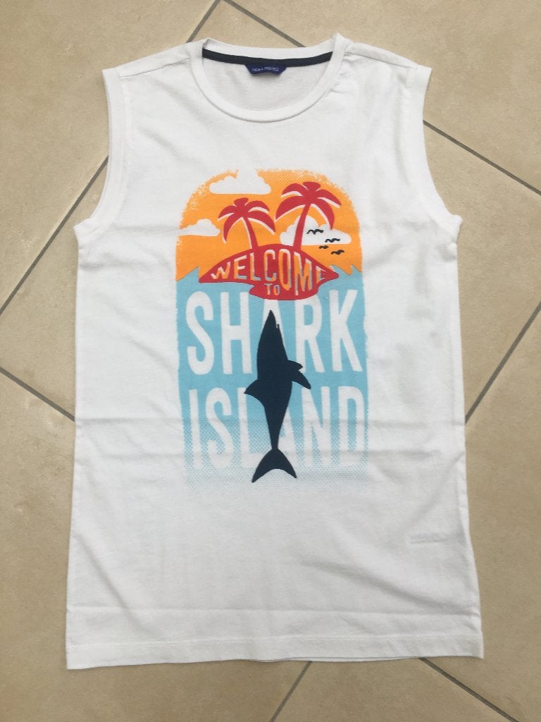 T-shirt zonder mouwen 146/152 nooit gedragen nieuwstaat, Kinderen en Baby's, Ophalen of Verzenden