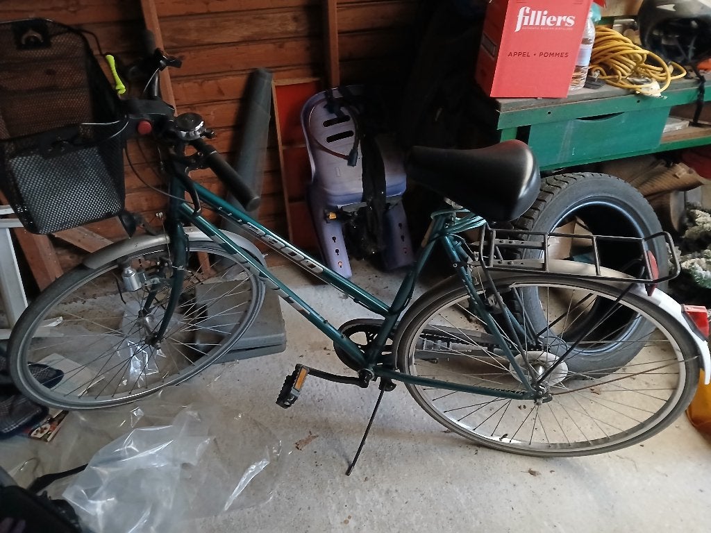 Fiets, Ophalen, Gebruikt