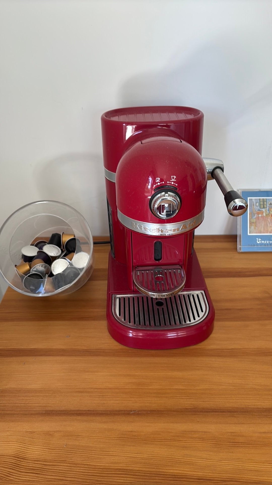 Nespresso Kitchaid-koffiezetapparaat, Elektronische apparatuur, Ophalen, Zo goed als nieuw