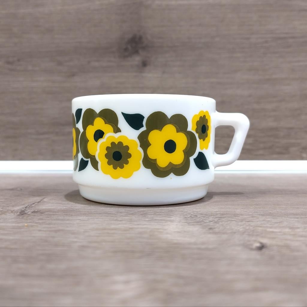 Koffie tasje Arcopal Lotus, Ophalen of Verzenden