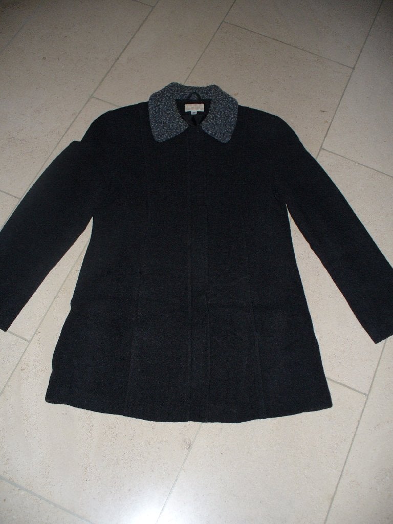 Grijze winterjas voor dames maat 36, Enlèvement ou Envoi, Comme neuf, Taille 36 (S), Gris