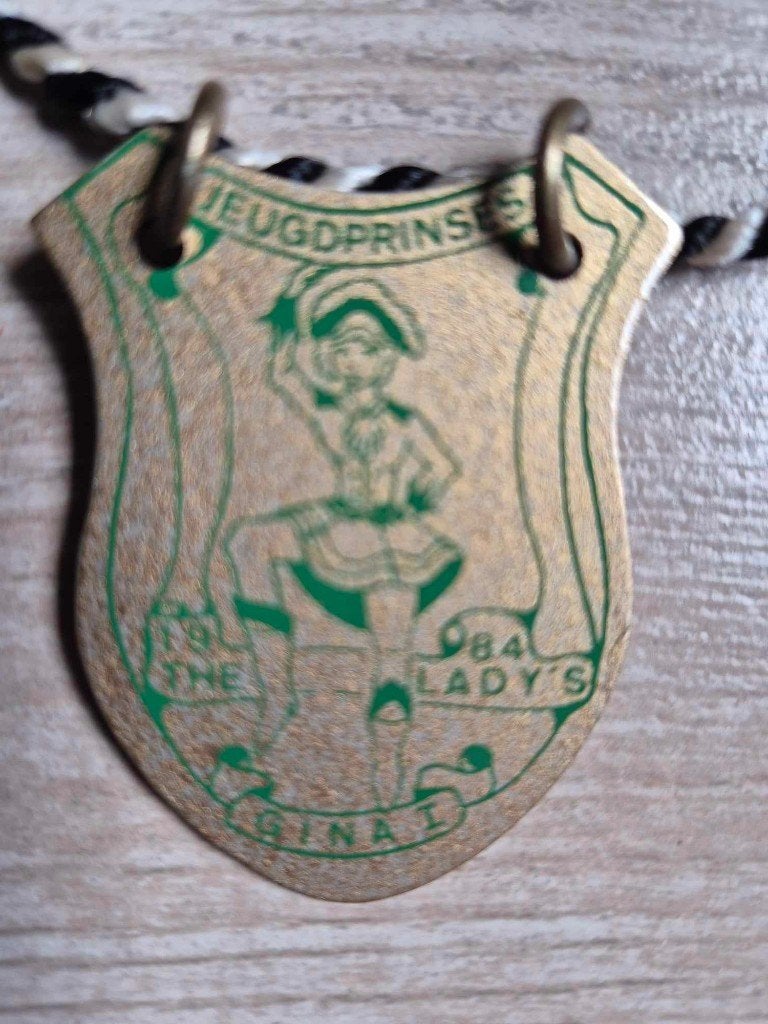 Carnaval medaille The Lady's 1984, Ophalen of Verzenden